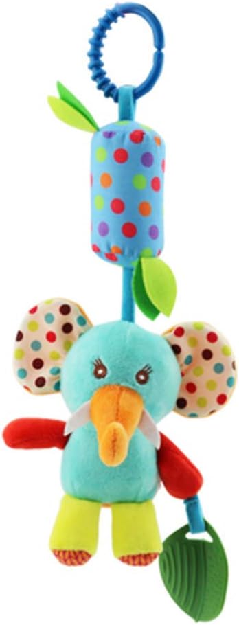 4 PCS Baby Soft Hanging Rattle Crinkle Squeaky Toy for Baby – Fun for Kids & Family - image 2