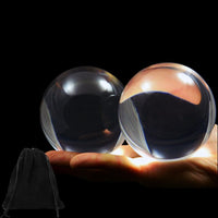 DSJUGGLING clear acrylic contact juggling balls, 60mm, set of 2 - view 2