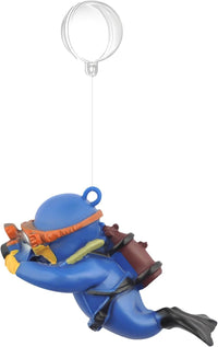 onesimcr Floating Fish Tank Decorations, Aquarium Decorations - Blue