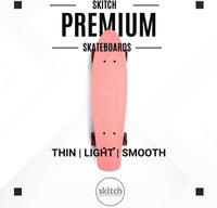 SKITCH Skateboards for Kids, Teens and Adults - [Bubblegum Pink] LED+ - image 2