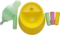 Pet Standing Water Dispenser Cat Dog Standing Bowl with Detachable - Red / Dispenser - image 3