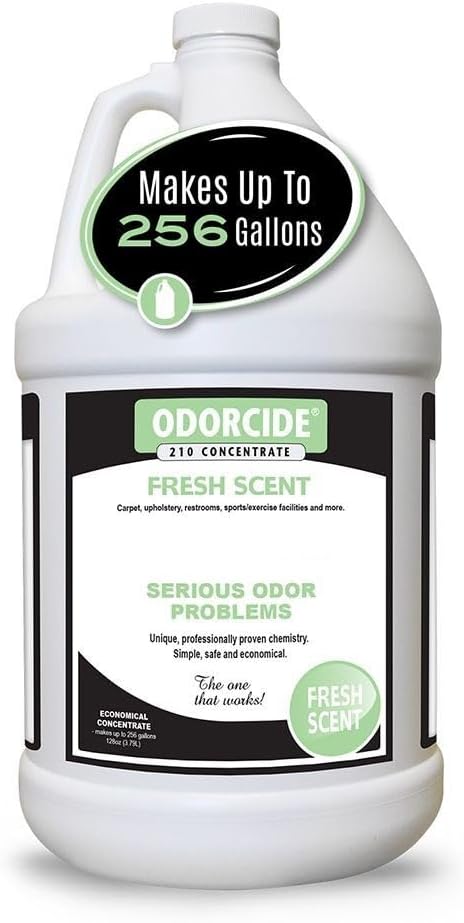 Odorcide Odor Eliminator Concentrate: Odor Eliminator for Strong Odor - Fresh Scent / 128 oz