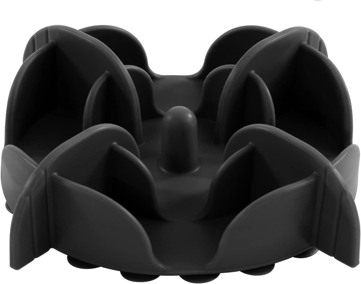 Jaoul Slow Feeder Dog Bowls Insert - Cuttable Small(5.4 inch) / Black