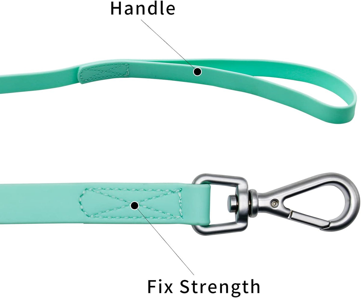 Waterproof Dog Training Leash 50FT 30FT 15FT 10FT 5FT Heavy Duty - 5FT / Mint Green - image 3
