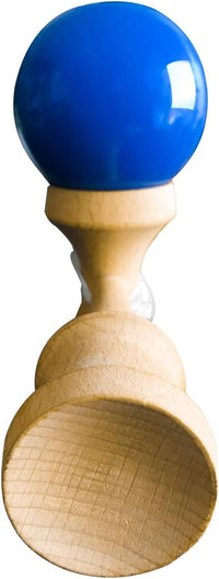 HOLYKING red wooden kendama cup and ball skill game, 6.7 inches tall - view 5