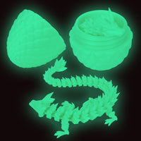 TBOLINE 12" 3D Printed Dragon Egg - Luminous Color - image 3
