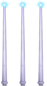 Skylety three light up magic wands in pink, purple and blue - view 6