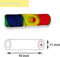 Cat Tunnel Tube Toys，Tunnels for Indoor Cats - 2 Way Mushroom - image 2