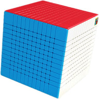 MoYu Meilong 9x9 stickerless speed cube, 74 mm puzzle with bright colored faces - view 13
