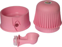 Pet Water Dispenser for Dogs and Cats - Opaque Pink - image 3