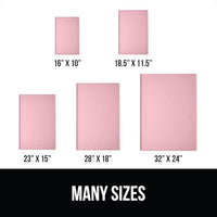 GORILLA GRIP 100% Waterproof Raised Edge BPA Free Silicone Pet Feeding Mat, Dog Cat Food Mats Contain Spills Protects Floors, Placemats for Cats and Dogs Water Bowl, Pets Accessories 16x10, Pink
