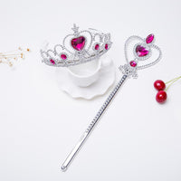 Princess Anna Costume Dress up Accessories for Girls Anna Cosplay - Rose Aurora - image 4