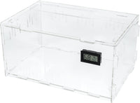 Large Acrylic Reptile Terrarium Breeding Tank 15.3"x9.7"x7.6" – Essentials for Reptiles And Amphibians - Small