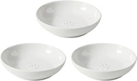 Elevated Cat Bowls, Cat Food and Water Bowl Set - White / 3 Bowls