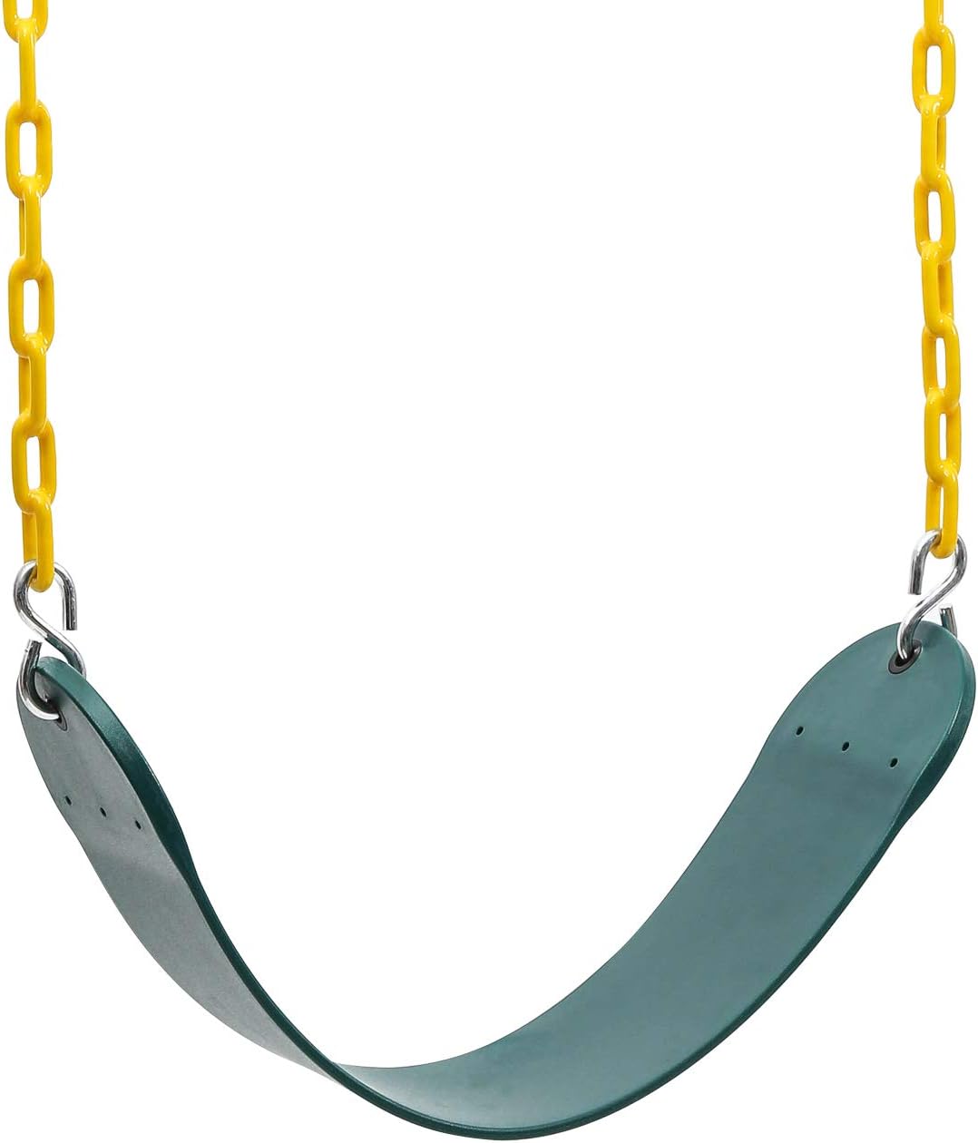 Sunnyglade 2PCS Swings Seats Heavy Duty with 66" Chain Support 250lb - Green / 2 - image 2