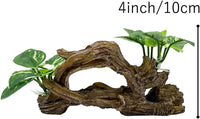 Fish Tank Decorations Aquarium Decor Ornaments Betta Silk Leaf pad - Type-e - image 3
