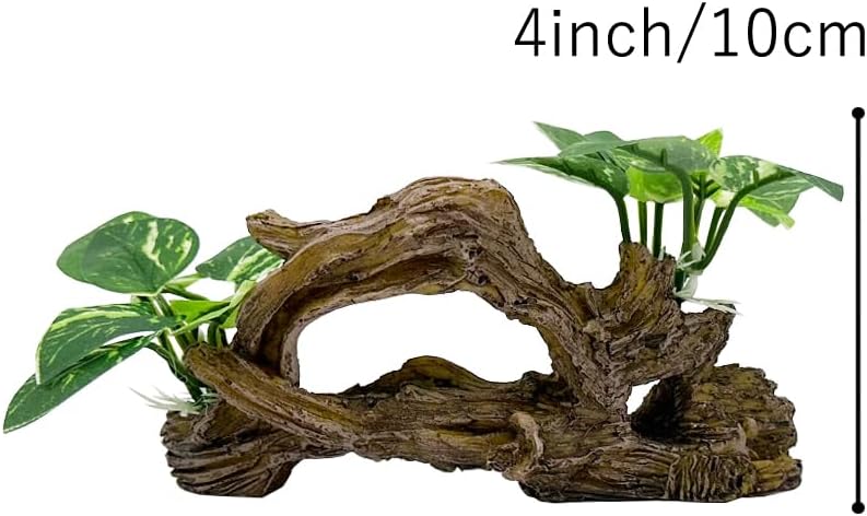 Fish Tank Decorations Aquarium Decor Ornaments Betta Silk Leaf pad - Type-e - image 3