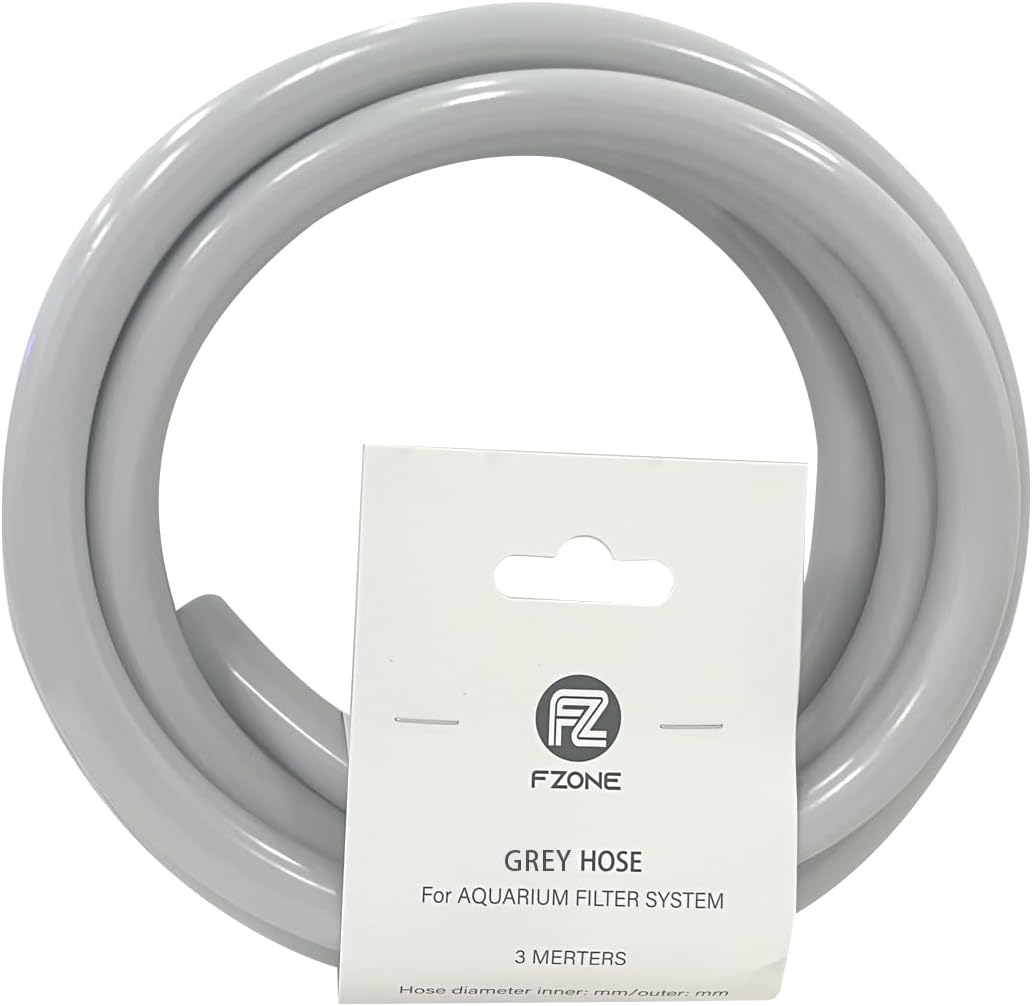 FZONE Aquarium Tubing 12/16mm 3M Flexible PVC Hose for Filters – Essentials for Fish - 16/21MM