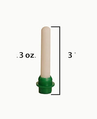 Green Stix + Styptic Pencil Set - 3 Pencils + 20 Aluminum Sulfate Sticks to Block & Stop Bleeding Fast from Razor Shaving Nicks & Minor Cuts - Anti-Bleed Shaving Accessory Men & Women
