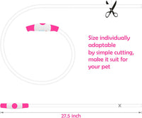 Led Dog Collar, BSEEN USB Rechargeable Flash Light up Dog Collar – Essentials for Dogs - Pink - image 3