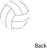 Big Dot of Happiness volleyball party decorations, 20 double-sided cardstock cutouts - view 9