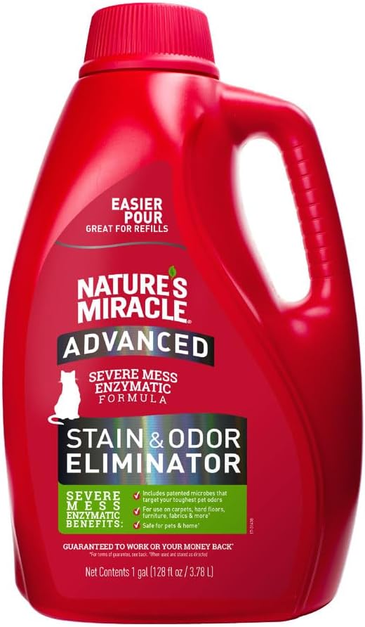 Nature’s Miracle Advanced Cat Stain & Odor Eliminator - Fresh Scent / 1 gal