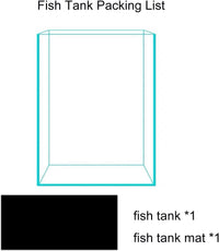 Vimvins 2 Gallon Glass Fish Tank - 3 Gallon - image 3