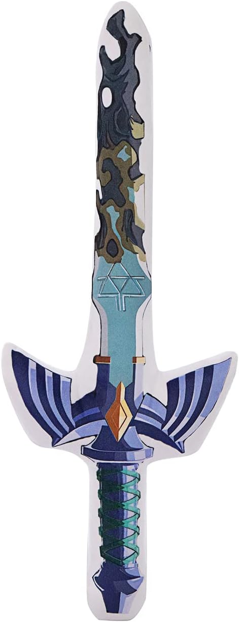 Cosplay Master Sword Hylian Shield Soft Wearable Throw Pillow 15.75 - image 4