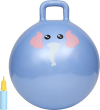 INPANY Bouncy Ball with Handle - Pink Elephant
