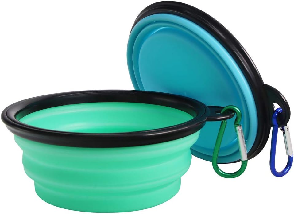 SLSON Collapsible Pet Bowl Dog Bowls 2 Pack - image 2