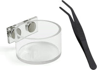 Jumping Spider Feeding Dish Set, Magnetic Water Bowl