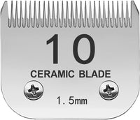 TRAH 3-3/4FC Blade Dog Grooming Clipper Replacement Blades Compatible - 10# 1.5mm