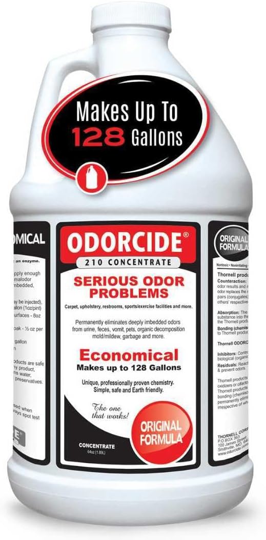 Odorcide Odor Eliminator Concentrate: Odor Eliminator for Strong Odor - Original / 64 oz