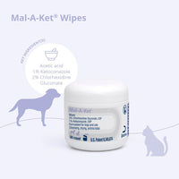 Mal-A-Ket Wipes, 2.25" Round - 50 Count (Pack of 2) - image 3