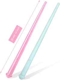 Gejoy 2 Pcs Magic Wand for Kid Light up with Sound - Blue,pink - image 3