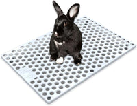 HOP Rabbit Litter Box, Less Mess with Built-in Hay Feeder Designed for Rabbits/Bunnies. Includes - GRID ONLY