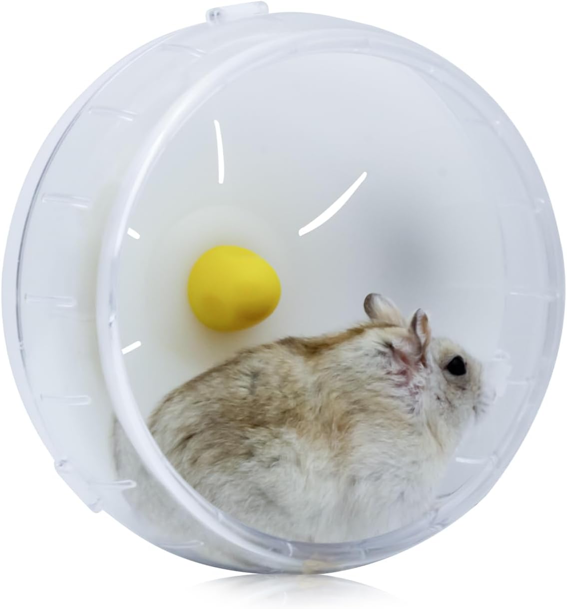 WishLotus Hamster Running Wheel - Clear,12cm