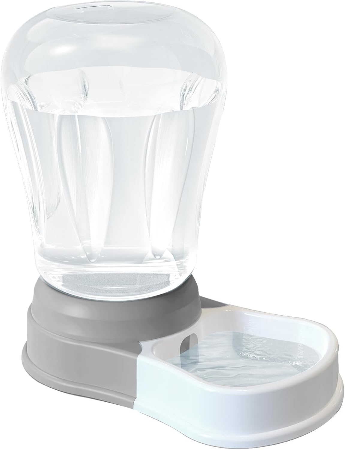 1.6 Gallon Automatic Gravity Dog Water Dispenser, BPA-Free, Grey – Essentials for Dogs - 1.6 Gallon