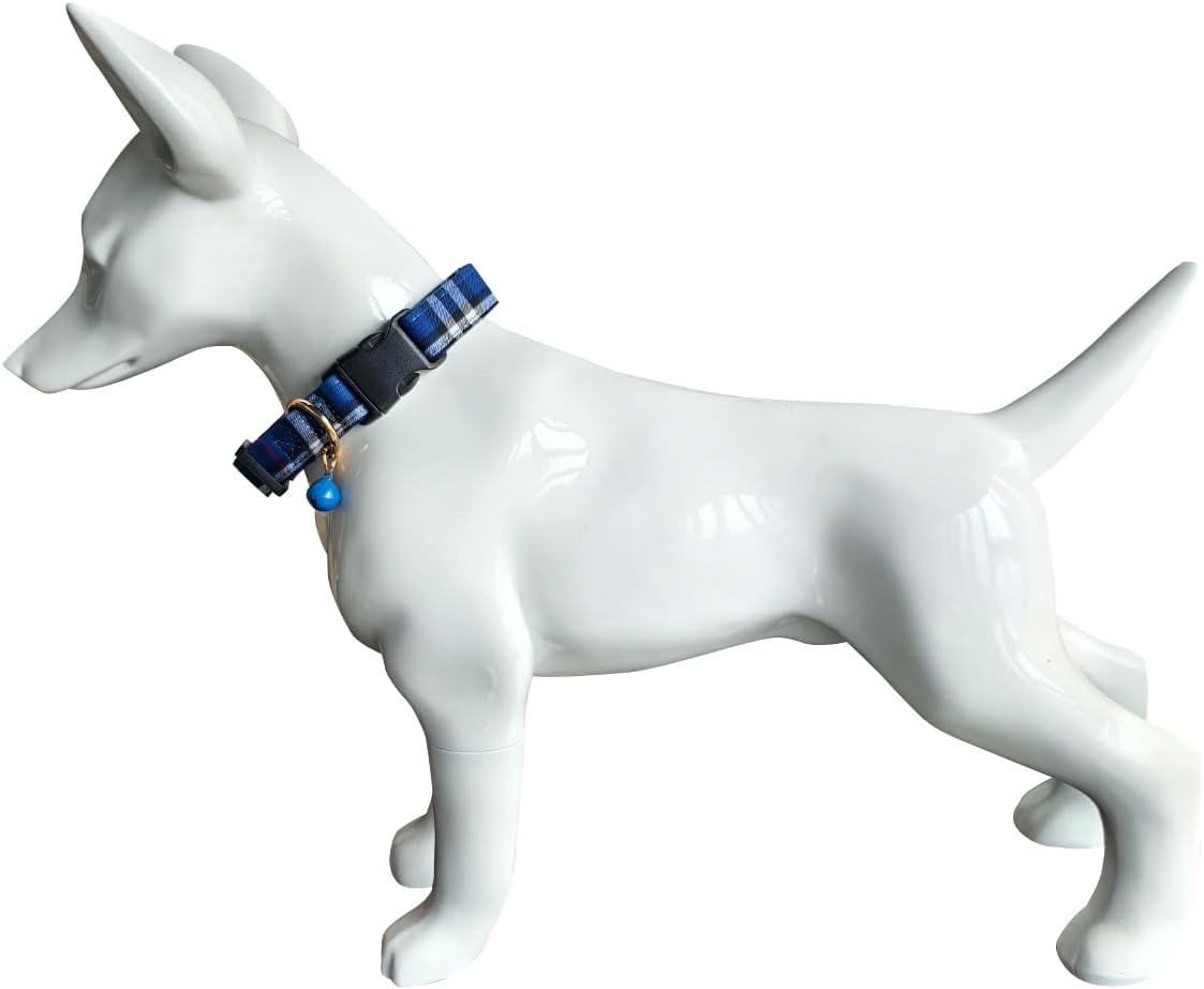 SuperBuddy Dog Collar, Adjustable Dog Collar with Bowtie - Large / blue-1 - image 4