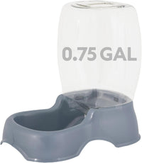 Petmate Pet Cafe Gravity Water Dispenser - PEARL ASH BLUE / 0.75 GAL