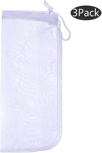 Aquarium Extra Fine Media Filter Bag 7.5"*3.6" 3 Pack – Essentials for Fish - 10"*3.9" (3 pack) - image 3