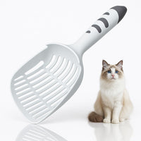 Cat Litter Scoop, Kitty Litter Scoop, Cat and Dog Poop Collector - Blue