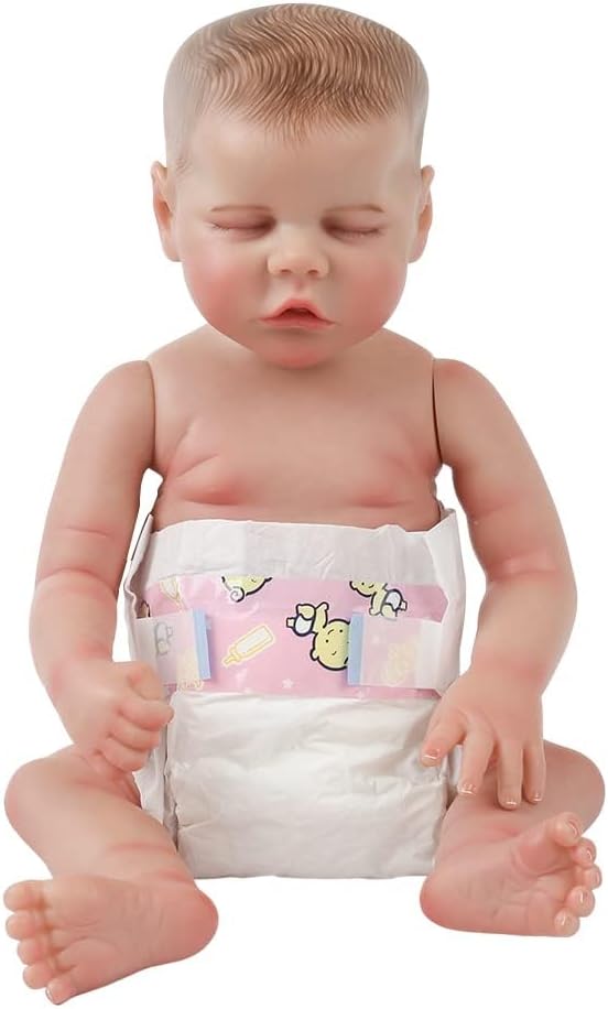 CHAREX Baby Doll Diapers 10-Piece Reusable Refill for 16-24inch - Diapers-30pic - image 3