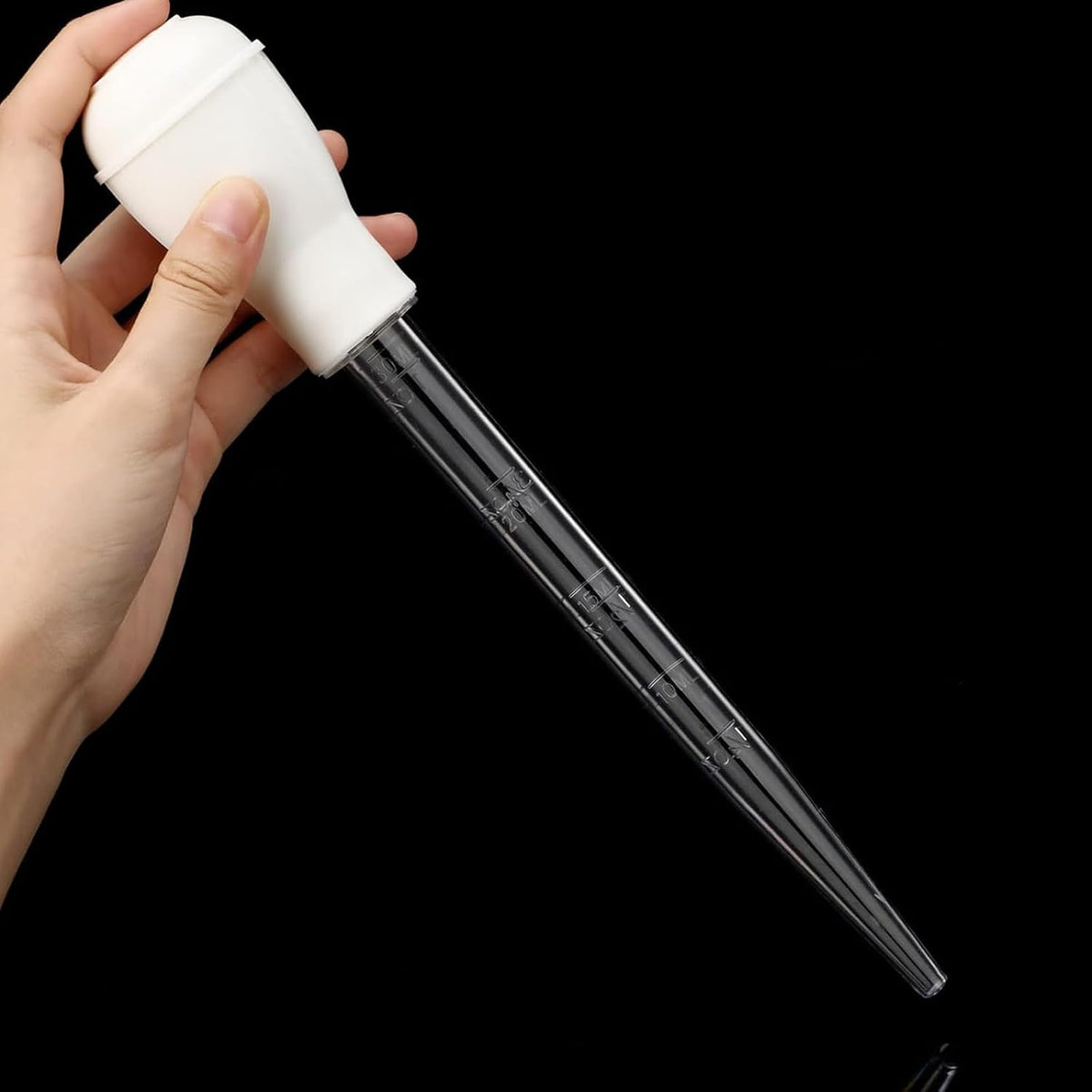 WEAVERBIRD Manual Fish Tank Water Changer Aquarium Dropper - White