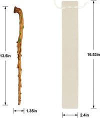 WinSence Magic Wizard Witch Sorcerer Witchcraft Wand for Collectible - Branch - image 4