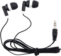 Wjjitan kids bulk earbuds, wired 3.5mm earphones in ten mixed colors - view 2