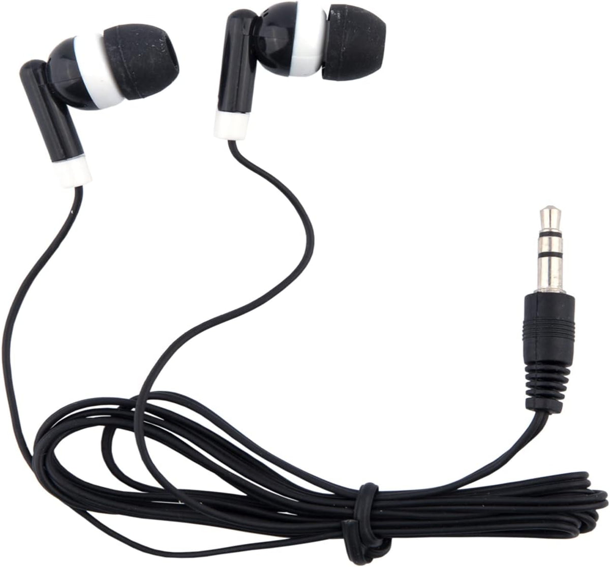 Wjjitan kids bulk earbuds, wired 3.5mm earphones in ten mixed colors - view 2