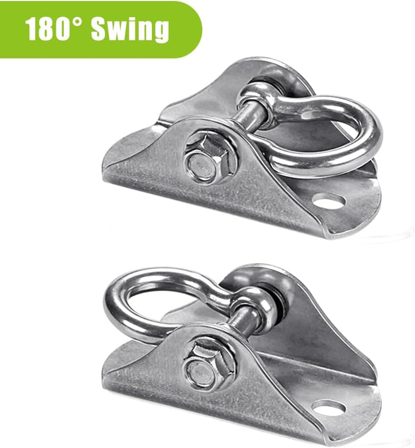 BeneLabel heavy duty swing hanger, 304 stainless steel ceiling mount with detachable ring - view 13