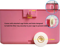 Rat Litter Box, 10"x8" Corner Litter Box - White - image 3