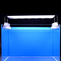ELEBOX Aquarium Background Blue Black Fish Tank Background Wallpaper - 23.6" H x71.7" L - image 3